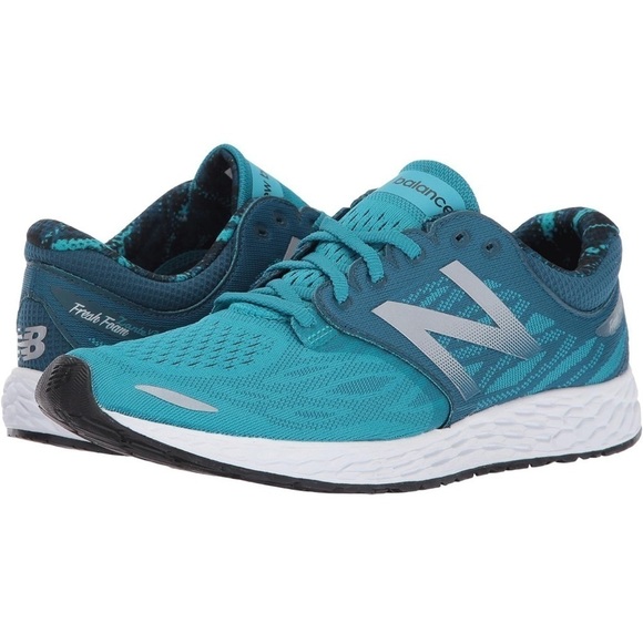 New Balance Women's Fresh Foam Zante V3 Running Shoe Pisces/Moroccan Blue Size10 - Picture 1 of 12
